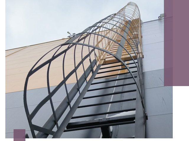 Изготовление и монтаж пожарных лестниц в Альметьевске профессионально