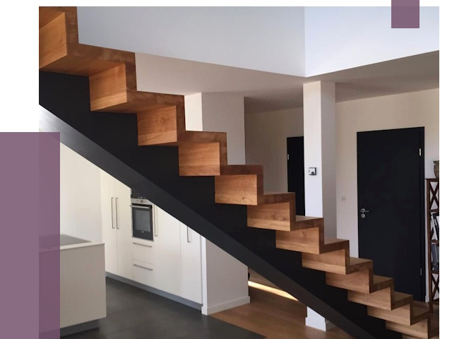 Изготовление деревянных лестниц в Альметьевске от 88230 руб. | ПРОЛЁТ-Льм