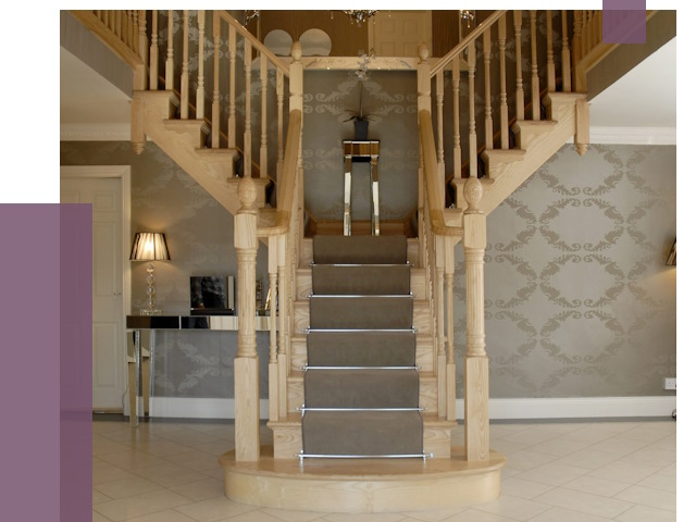 Монтаж деревянных лестниц в Альметьевске от 7733 руб. 