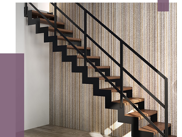 Изготовление металлических лестниц в Альметьевске от 49305 руб. | ПРОЛЁТ-Льм