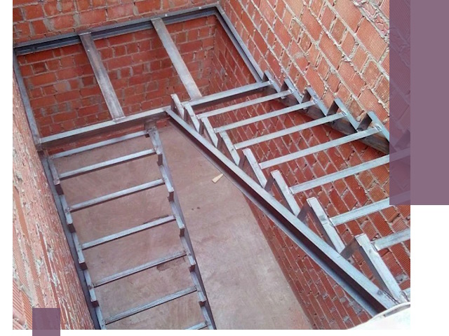 Монтаж металлических лестниц под ключ в Альметьевске быстро и качественно