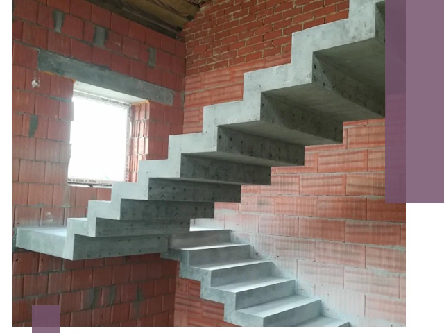 Бетонные лестницы под ключ в Альметьевске: монтаж, демонтаж, ремонт