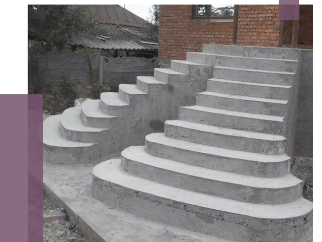 Монтаж бетонных лестниц в Альметьевске от 4360 руб. 