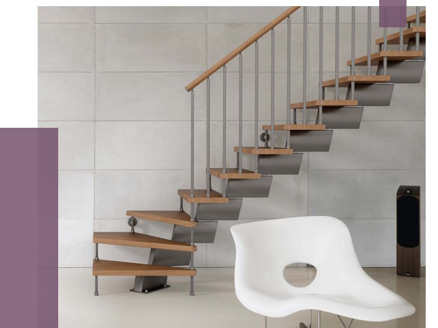 Монтаж модульных лестниц в Альметьевске от 6436 руб. 