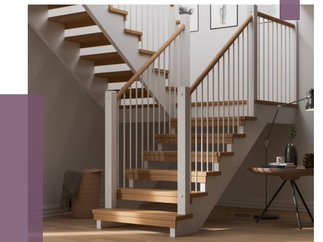 Маршевые лестницы в Альметьевске от 38666 руб. — монтаж | ПРОЛЁТ-Льм