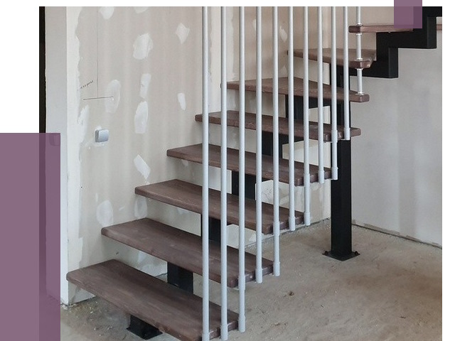 Монтаж лестниц на больцах в Альметьевске от 8512 руб. — надежно| ПРОЛЁТ-Льм