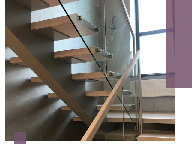 Изготовление лестниц на монокосоуре в Альметьевске с монтажом и гарантией