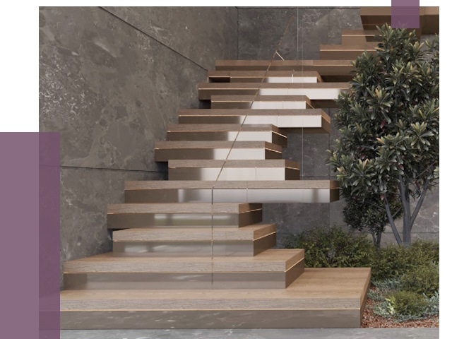 Современные лестницы в Альметьевске от 14013 руб. | ПРОЛЁТ-Льм