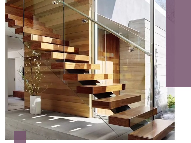 Современные лестницы на заказ в Альметьевске — изготовление и монтаж