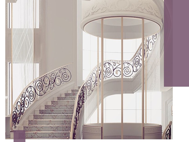 Элитные лестницы на заказ высокого класса в Альметьевске