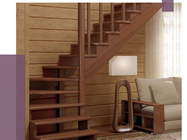 Лестницы эконом класса в Альметьевске от 18528 руб. бюджетные решения