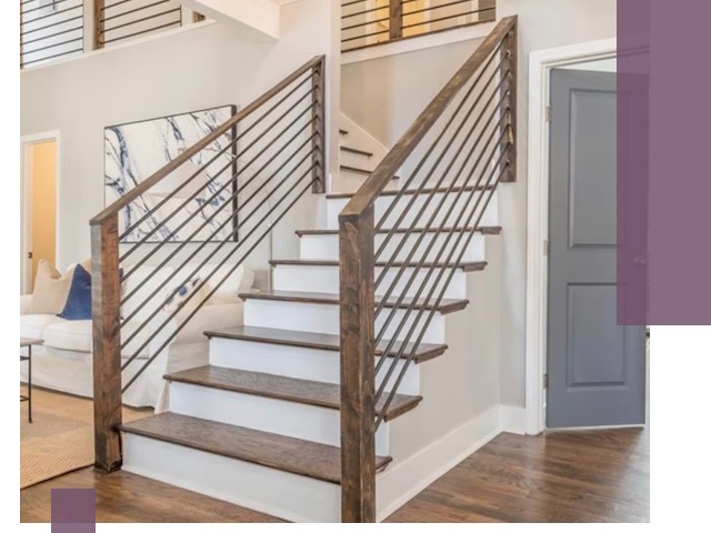 Лестницы для коттеджа под ключ в Альметьевске — изготовление и монтаж