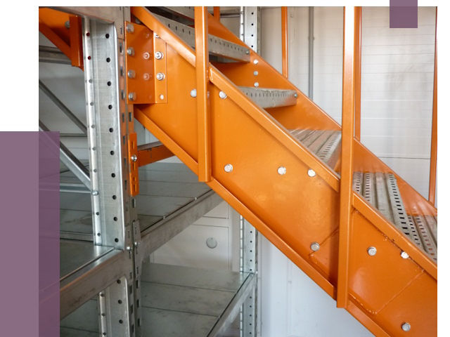 Лестницы для склада в Альметьевске от 77850 руб. — решения | ПРОЛЁТ-Льм