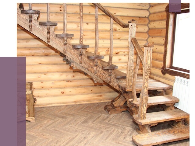 Лестницы в баню в Альметьевске от 19411 руб. — изготовление | ПРОЛЁТ-Льм