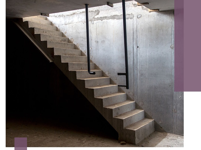 Изготовление и монтаж лестниц в подвале в Альметьевске