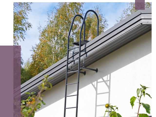 Лестницы на крышу в Альметьевске от 19411 руб. — монтаж и монтаж ПРОЛЁТ-Льм