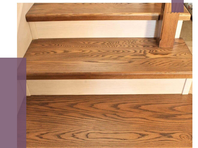 Буковые лестницы под ключ в Альметьевске от 12716 руб.