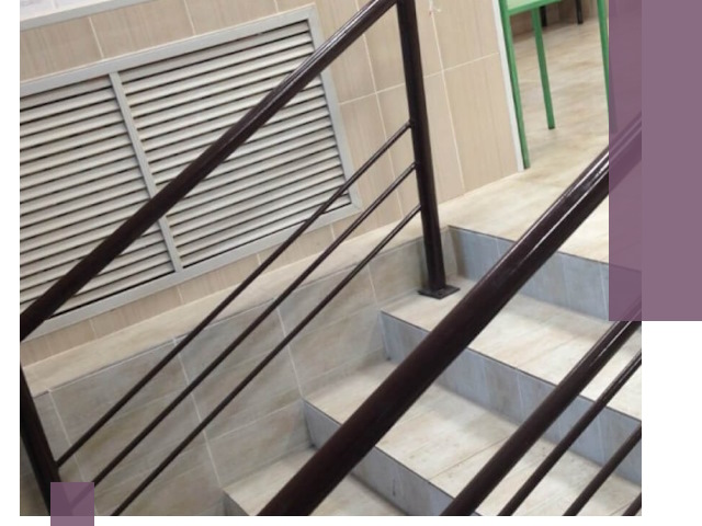 Изготовление перил из металла под ключ в Альметьевске