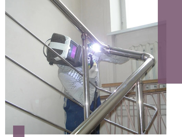 Монтаж перил и ограждений качественно в Альметьевске