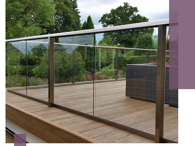 Алюминиевые перила на заказ в Альметьевске — монтаж и гарантия