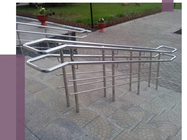 Перила для инвалидов в Альметьевске от 7702 руб. под ключ | ПРОЛЁТ-Льм