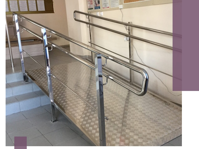 Перила для инвалидов в Альметьевске — надежные поручни и ограждения