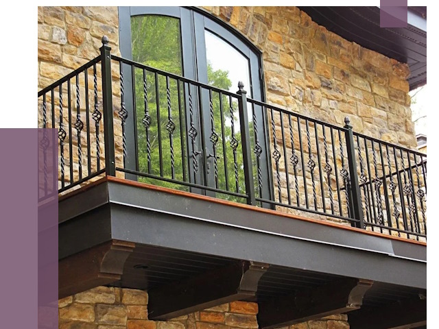 Балконные ограждения в Альметьевске от 8148 руб. — купить | ПРОЛЁТ-Льм