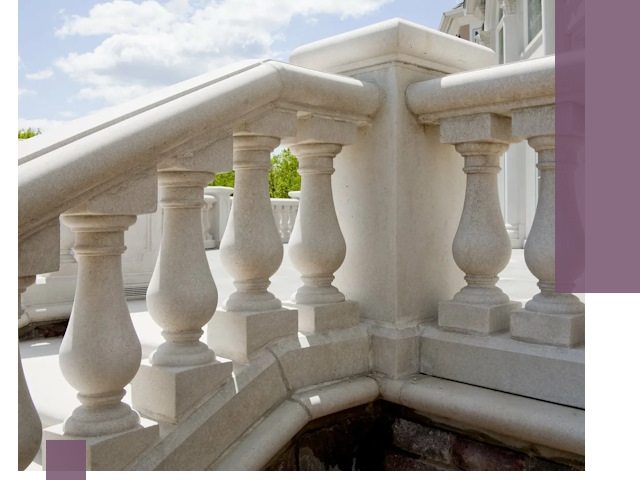 Балюстрады из металла и камня под ключ в Альметьевске