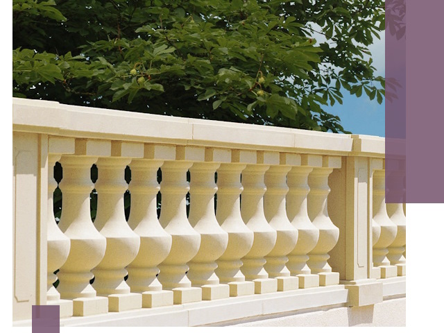 Установка балюстрады в Альметьевске: изготовление и монтаж под ключ