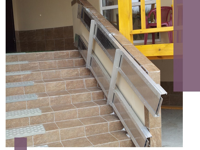 Откидные пандусы под ключ в Альметьевске — монтаж и демонтаж