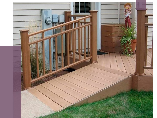 Пандус на крыльцо в Альметьевске под ключ от 7889 руб. 