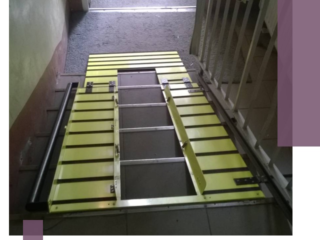 Профессиональный монтаж пандуса в подъезд в Альметьевске