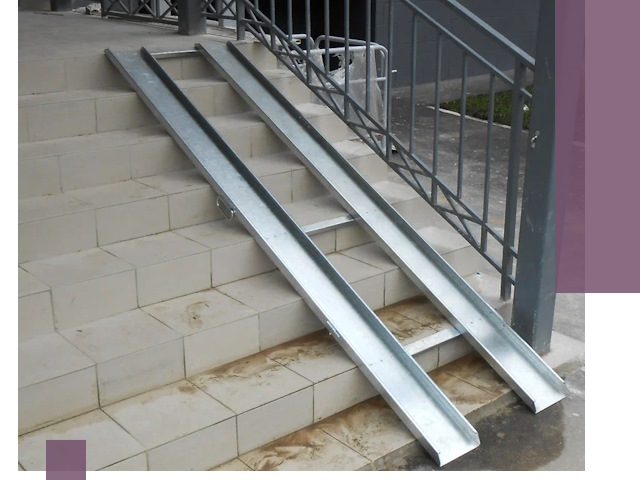 Пандусы для детских колясок в Альметьевске: изготовление и монтаж