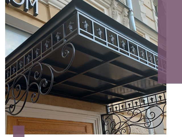 Ремонт козырьков и навесов в Альметьевске — быстро и качественно