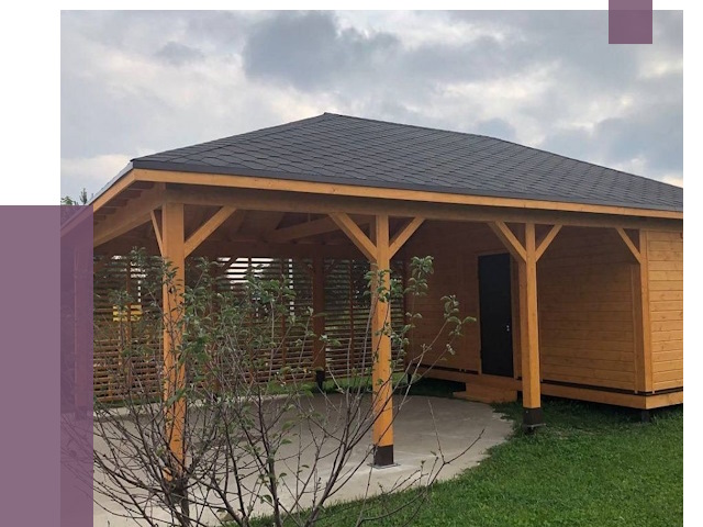 Навесы под ключ в Альметьевске от 49046 руб.  | ПРОЛЁТ-Льм