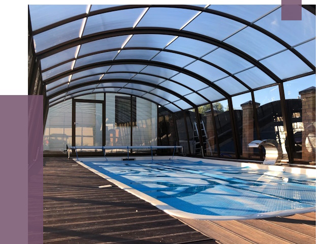 Навесы для бассейна в Альметьевске от 17023 руб. под ключ | ПРОЛЁТ-Льм