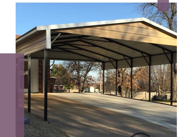 Двускатные навесы в Альметьевске от 8148 руб.  | ПРОЛЁТ-Льм