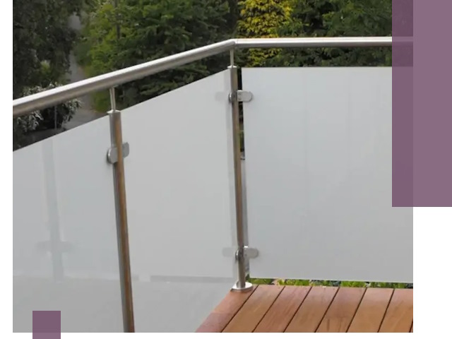 Алюминиевые парапеты для балконов и террас в Альметьевске