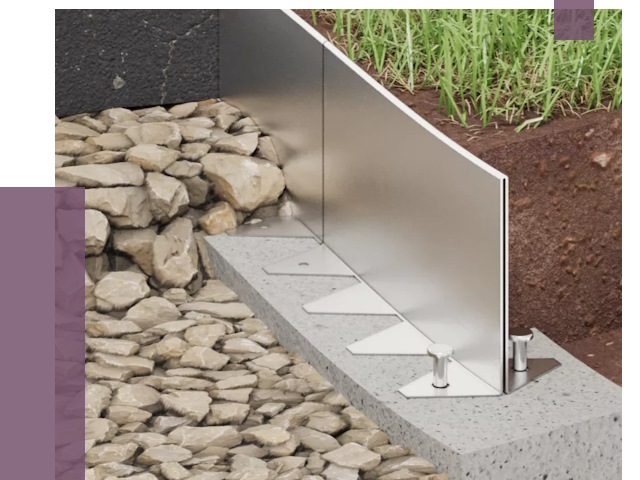 Изготовление металлических бордюров в Альметьевске от 7785 руб. | ПРОЛЁТ-Льм