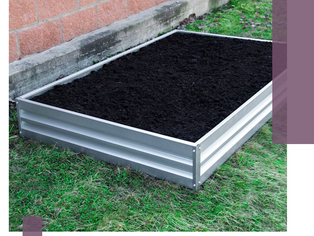 Металлические бордюры для грядок в Альметьевске: прочность и аккуратность