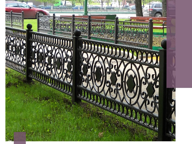 Секционные газонные ограждения под ключ в Альметьевске