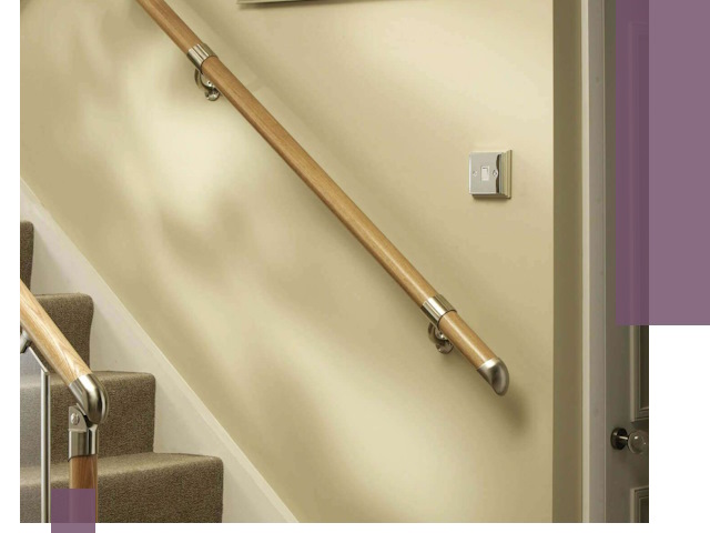 Монтаж пристенных поручней профессионально в Альметьевске