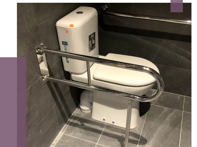 Поручни для санузлов в Альметьевске от 4360 руб. | ПРОЛЁТ-Льм