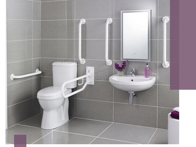 Поручни для санузлов в Альметьевске: установка, ремонт и монтаж