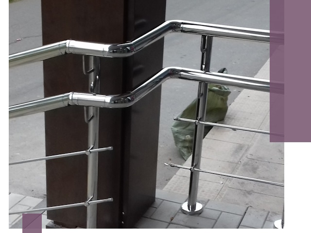 Монтаж поручней из нержавеющей стали в Альметьевске качественно и быстро